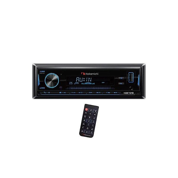 Rádio Automotivo Nakamichi NQE721B - USB/BT/20BAN