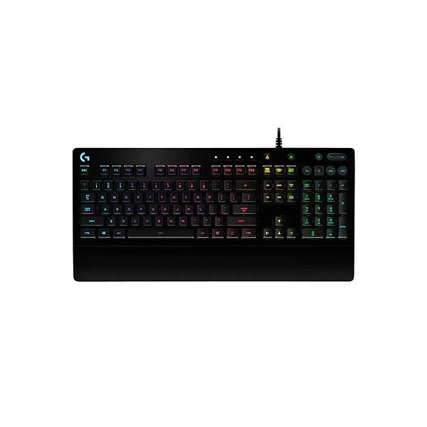 Teclado Gamer Logitech G213 Prodigy 920-008084 RGB USB Preto