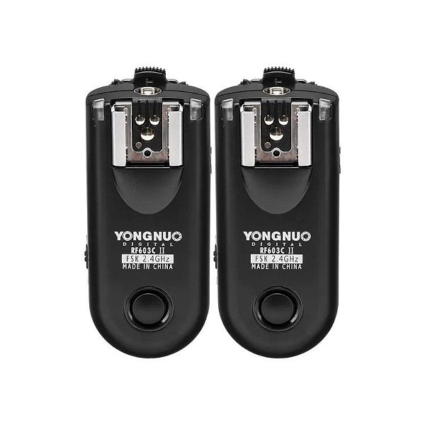 Rádio Flash Yongnuo RF603C II para Canon