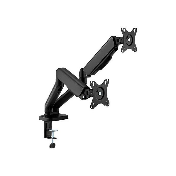 Suporte Articulado para 2 Monitores FTX FTX46-C024E 17" a 32" - Preto