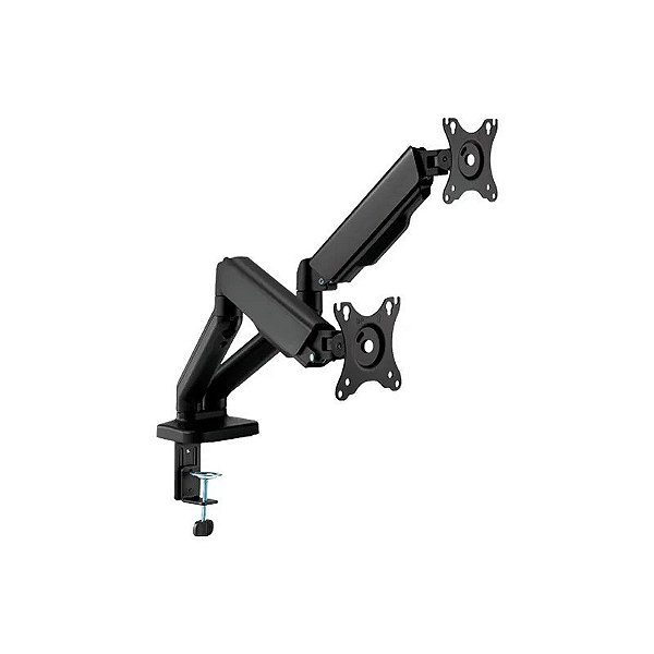 Suporte FTX FTX46-C024E Articulado 17" a 32" para 2 Monitores - Preto