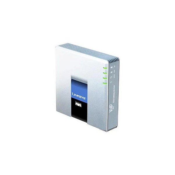 Adaptador ATA Voip Linksys Sipura SPA3102-Na com Fxo e FXS