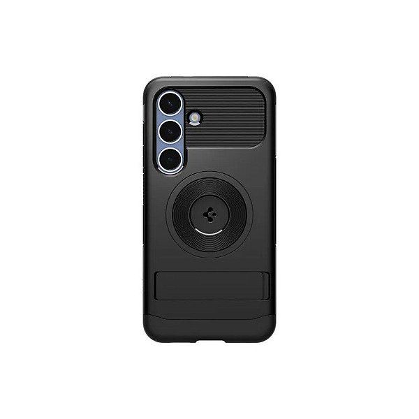 Capa Spigen Samsung S25 ACS08920 Slim Armor Mag Fit - Preto