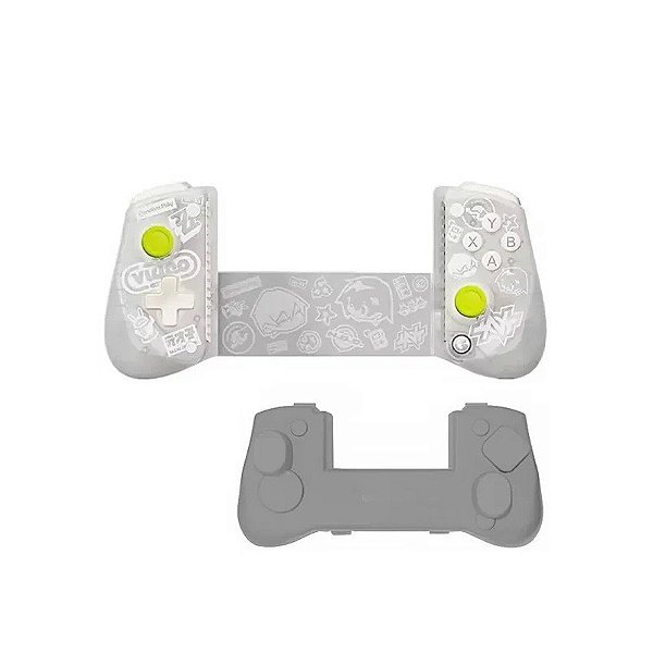 Controle para Smartphone Gamesir X5S Zenless Zone Zero com Bluetooth - Branco + Estojo