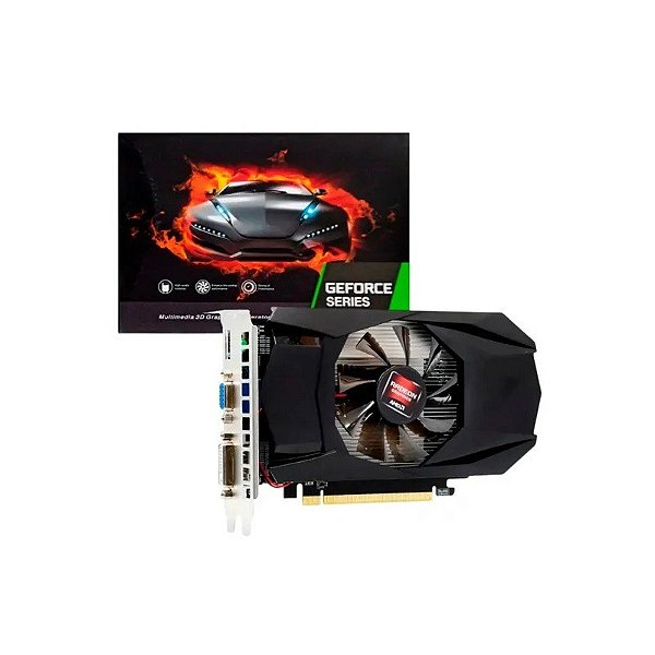 Placa de vídeo HD7670 4GB Star DDR5 128BITS HDMI/VGA/DVI