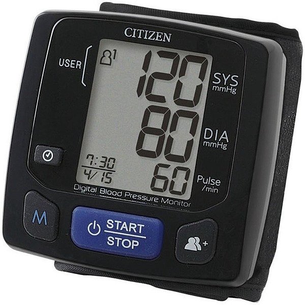 Medidor de Pressão Citizen Micro HumaTech CH-618 (Pulso)
