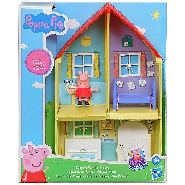 Casa Peppa Pig - Hasbro F2167 (6 Peças)
