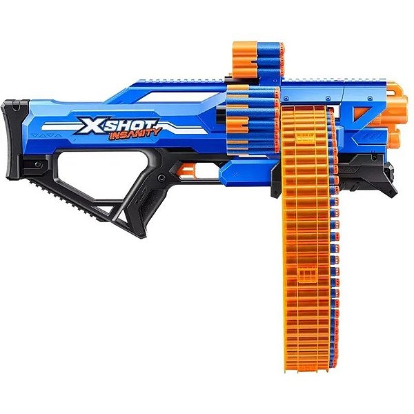 Lançador de Dardos Zuru X-Shot Insanity Mad Mega Barrel - 36609