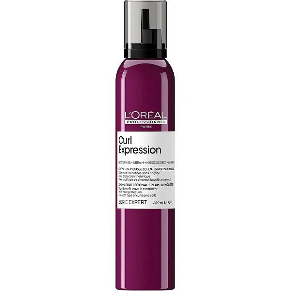 Mousse para rizos L'Oréal Curl Expression Serie Expert - 250mL