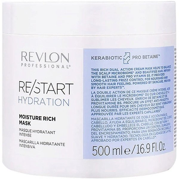 Máscara Capilar Revlon Restart Hydration - 500mL