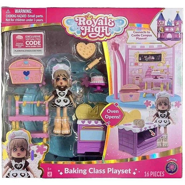 Jogo de Aula de Culinária Royale High Jazwares - RYH0058