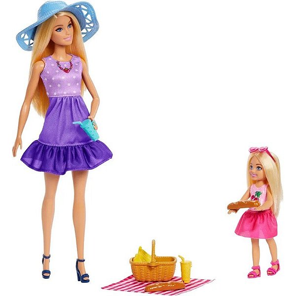Boneca Barbie Family & Friends Mattel - JBF43