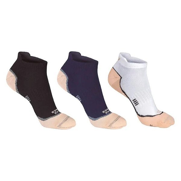 Meias Socket de Cobre Sport MediVaric P/M - 560KP0823 (3 pares)
