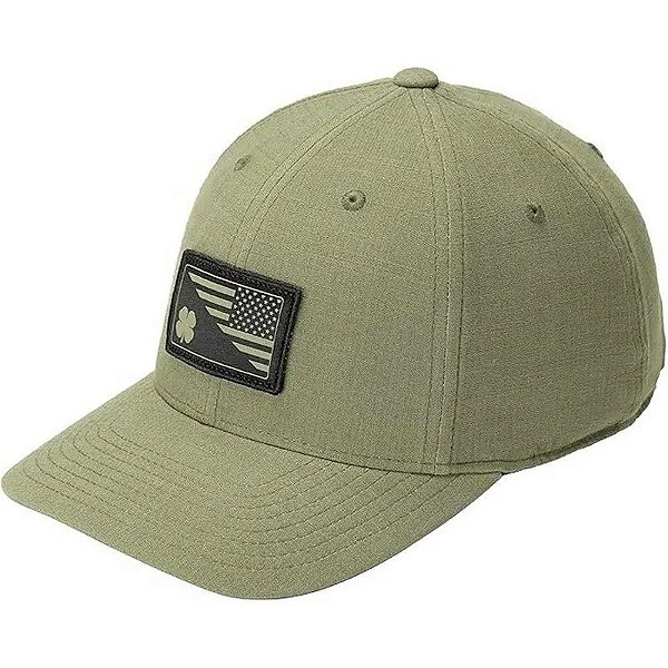 Boné Preto Capitão de Três Folhas - Masculino