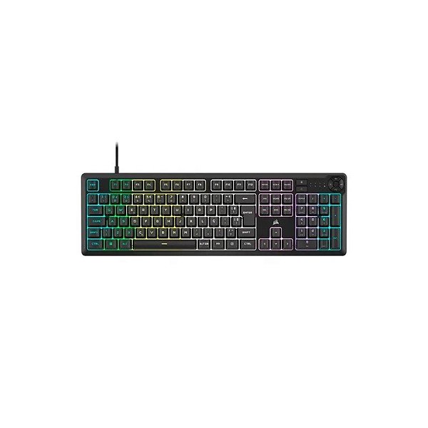 Teclado Corsair K55 Core USB RGB Preto Usa CH-9226C65-NA