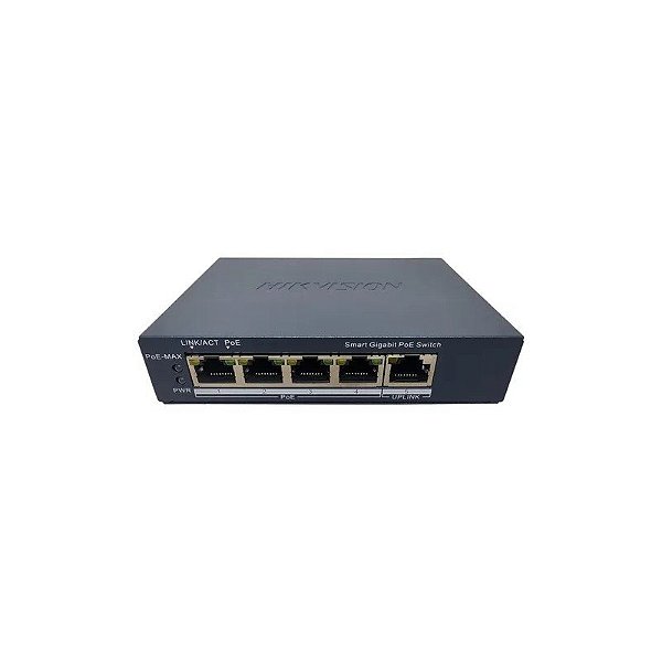 Hub Switch Hikvision 04P 10/100/1000M POE60W DS-3E1505P-Ei