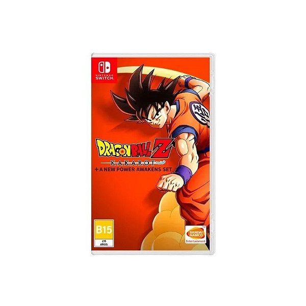Jogo Dragon Ball Z: Kakarot + Um Novo Poder Desperta Conjunto para Nintendo Switch