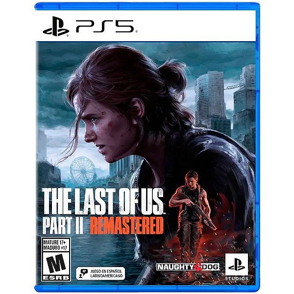 Jogo The Last Of Us Parte II Remasterizado Edição Padrão - PS5