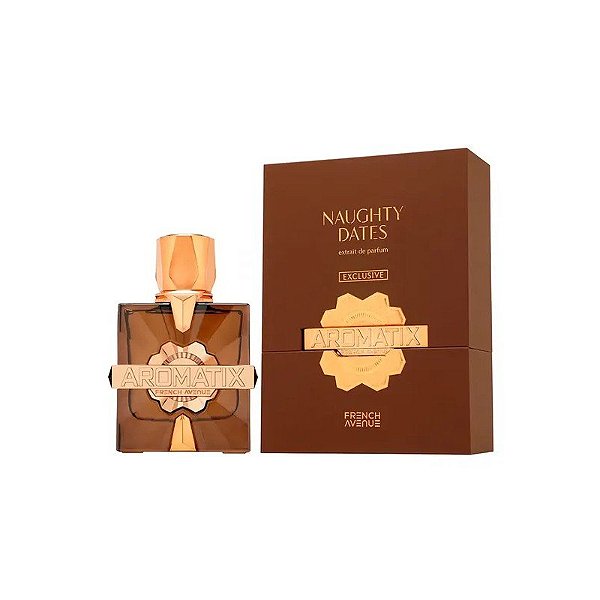 Perfume French Avenue Aromatix Naughty Dates Extrait de Parfum Unissex 100ML