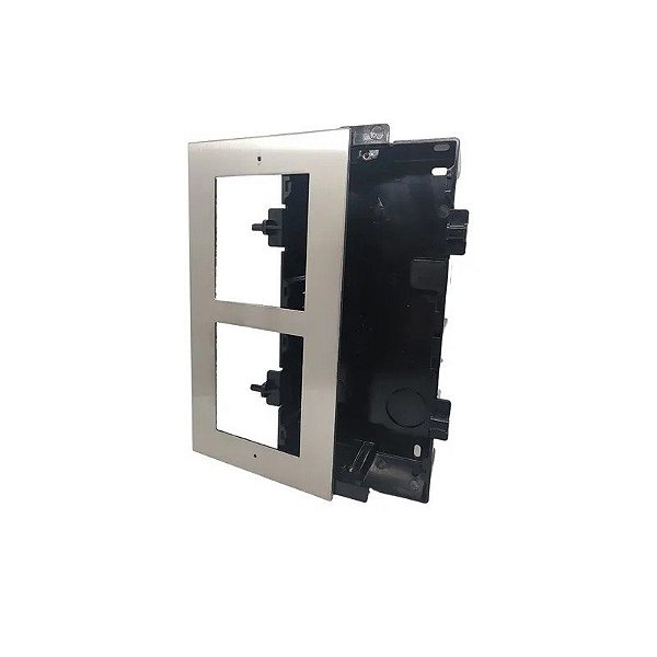 Caixa de Montagem Dupla para Interfone Hikvision DS-KD-ACF2/s