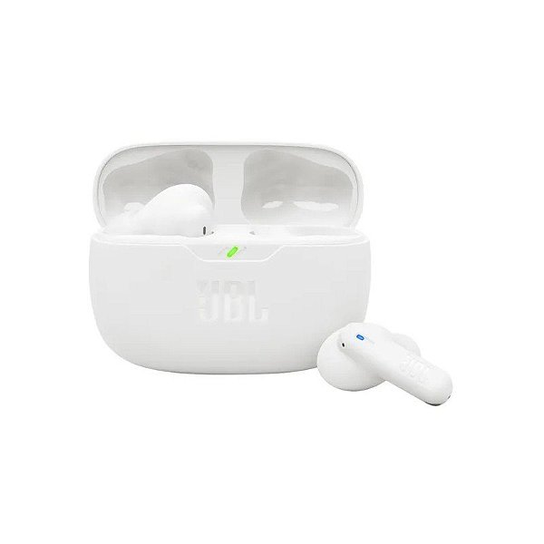 Fone de ouvido JBL Wave Beam 2 Bluetooth Branco