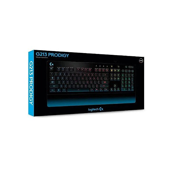 Teclado Gamer Logitech USB 2.0 G213 Prodigy 920-008083