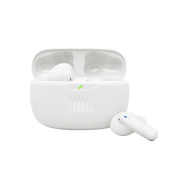 Fone de Ouvido JBL Wave Beam 2 Bluetooth ANC - Branco