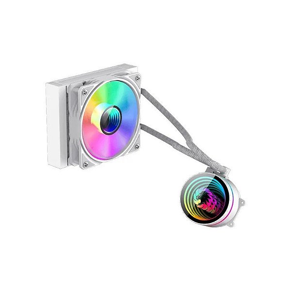 Resfriador Gamemax Iceburg 120 Infinity Argb - Branco
