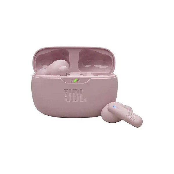 Fone de Ouvido JBL Vibe Beam 2 Sem Fio - Rosa