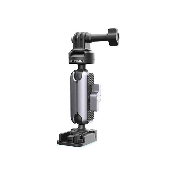 Suporte para Capacete Pgytech P-GM-225 para Câmera de Ação - Cinza/Preto
