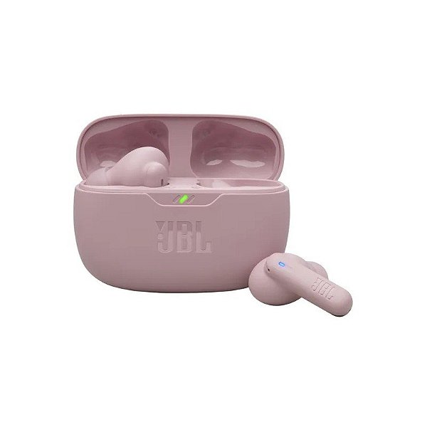 Fone de Ouvido JBL Vibe Beam 2 Bluetooth - Rosa