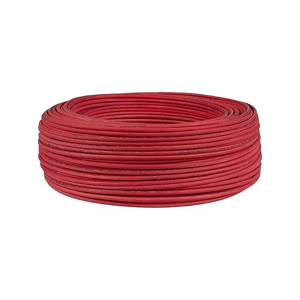 Cabo Blindado para Alarme Sensalert SNS-CFP-SH22/2TR Vermelho