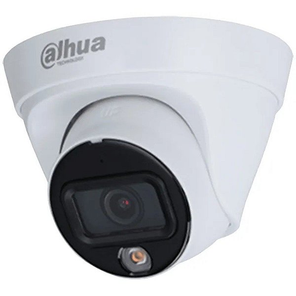 Câmera de Segurança Dahua DH-IPC-HDW1239T1-A-LED Smart Full Color de Rede 2MP 2.8mm