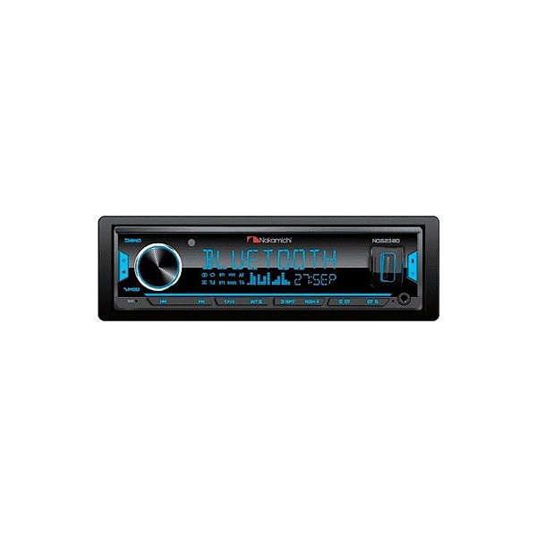 Rádio Toca CD Nakamichi NQ523BD AUX/USB/BT/FM