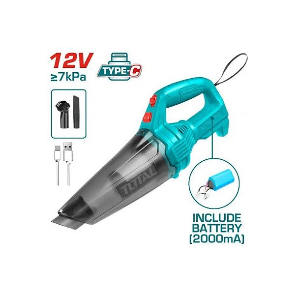 Aspirador de Mão Total TVLI2026 A Bateria 12V