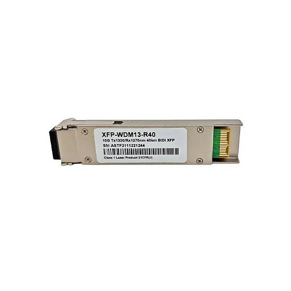 Transceptor F. M XFP 10G Bidi 40KM LC 1330-1270NM WDM13-R40