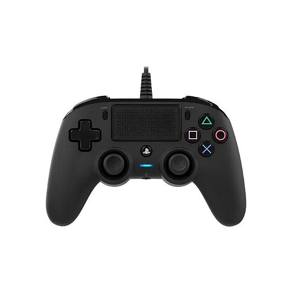 Controle Nacon Gaming Compact para PC/PS4 USB - Preto