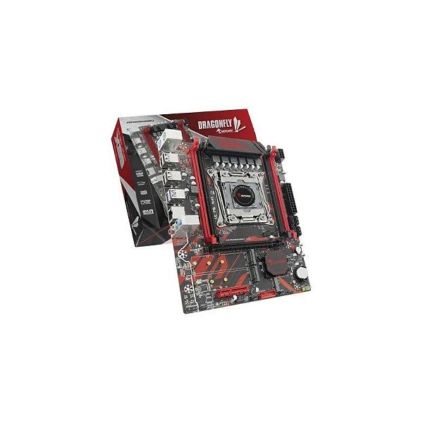 Placa Mãe Servidor Xeon V3 LGA 2011 Keepdata X99 Giga/DUAL4