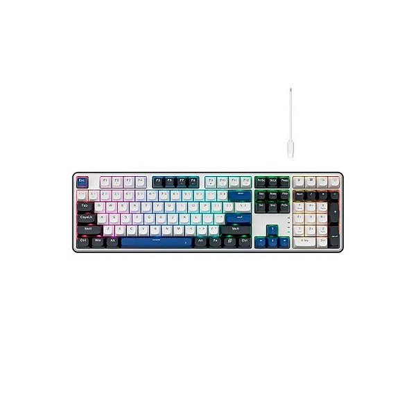 Teclado Redragon K689WBB RGB Wyvern