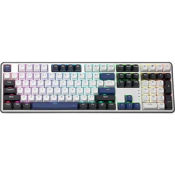 Teclado Gamer Redragon Wyvern K689WBB-RGB com Fio