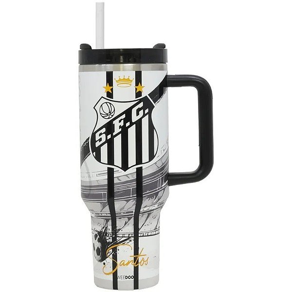 Vaso Térmico Weedoo Santos FC 1.2 Litros