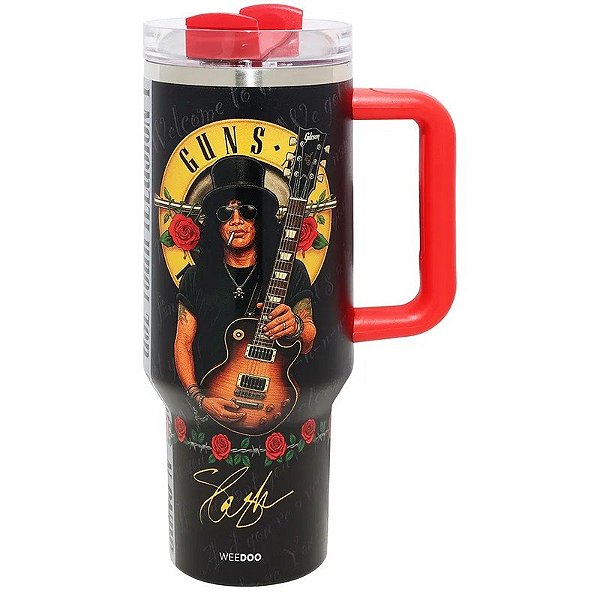 Garrafa Térmica Weedoo Guns N' Roses - Slash 1,2 Litros