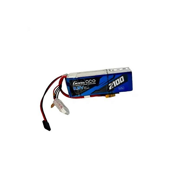 Bateria Gens Ace 9,9V 2100MAH 20C Life Futaba/XT60 B-20C-2100-9,9V-3S1P