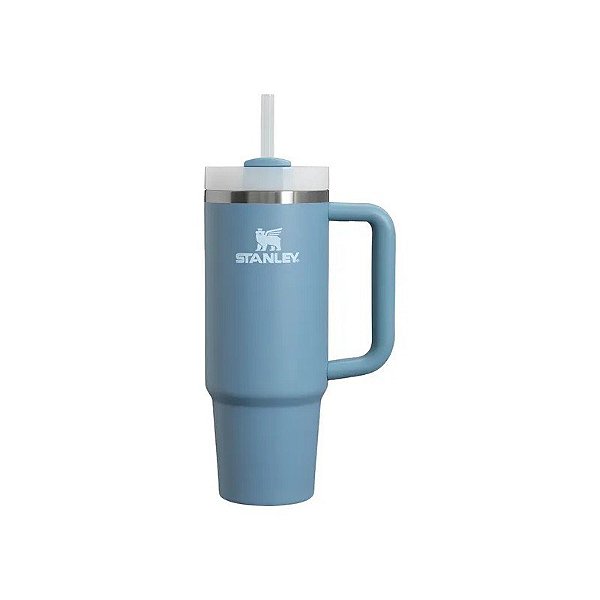 Caneca Térmica Stanley Quencher H2.0 Flowstate com Canudo - Indigo 887ML