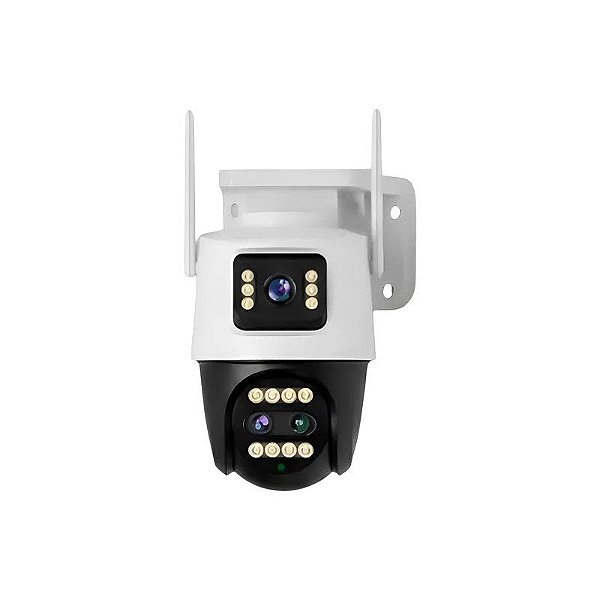 Câmera de Segurança Satélite A-CAM8012D 9MP Wi-Fi - Branco
