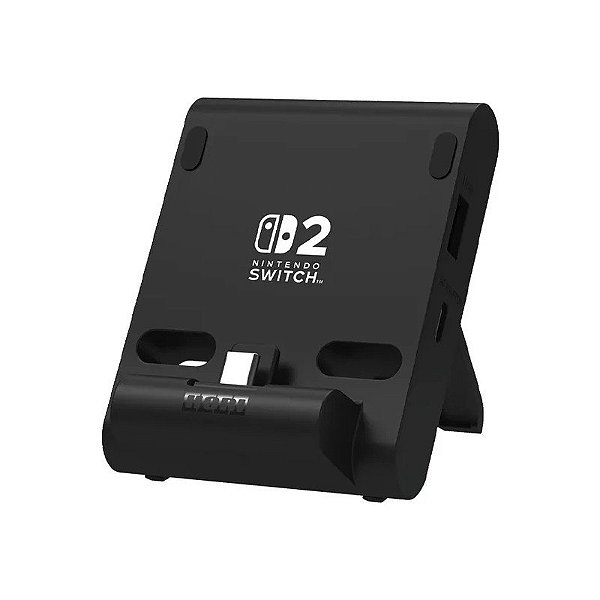 Base de Recarga Dupla USB para Nintendo Switch 2 Hori Playstand NSX-002U - Preto