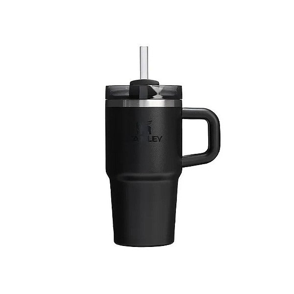 Copo Térmico Stanley Quencher H2.0 Flowstate de 591 ML - Preto 2.0