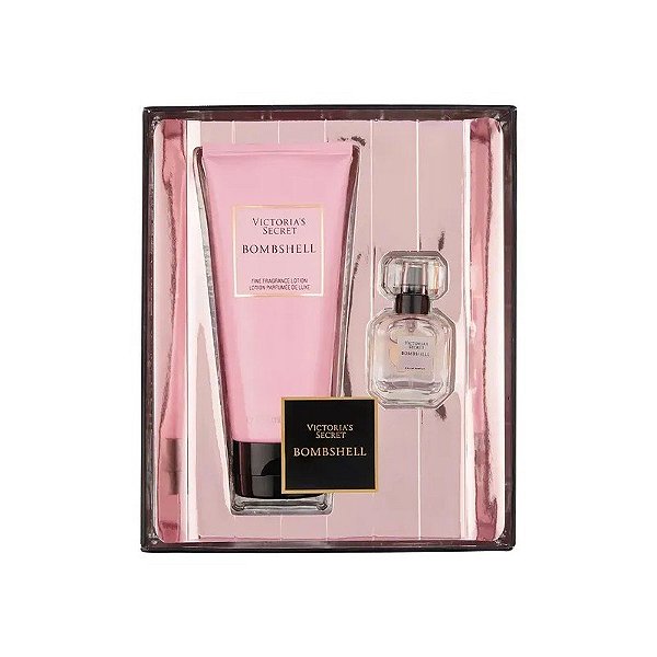 Kit Victoria's Secret Bombshell Loção Corporal 100ML + Perfume Miniatura Edp 7.5ML - Feminino