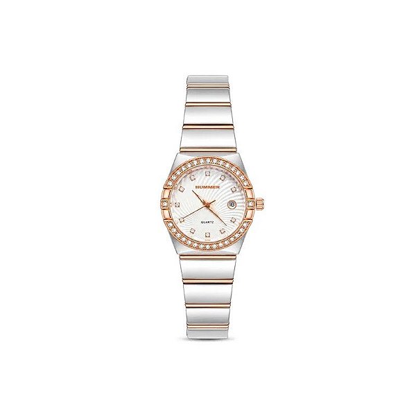 Relógio Feminino Analógico Hummer WH2-224642 Prateado