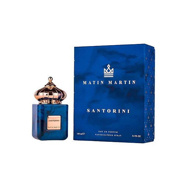 Perfume Matin Martin Santorini - Água de Perfume - Masculino - 100ML